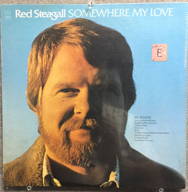 Red Steagall - Somewhere My Love - LP