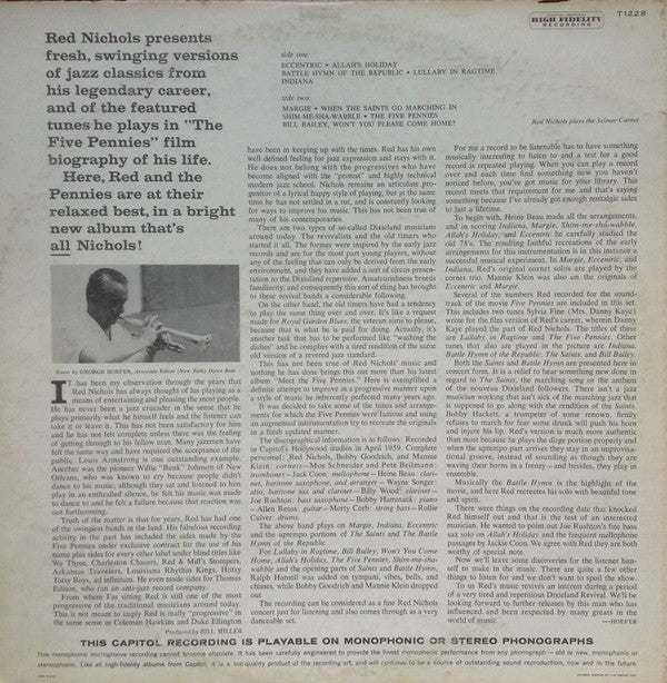 Red Nichols - Meet The Five Pennies - LP