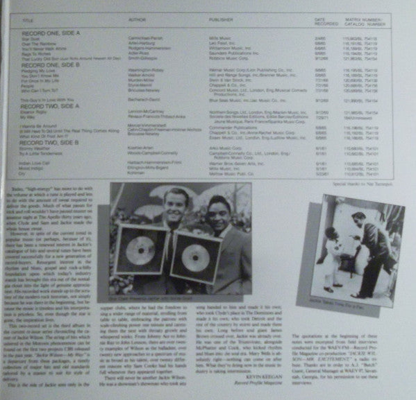 Jackie Wilson - My Way - LP