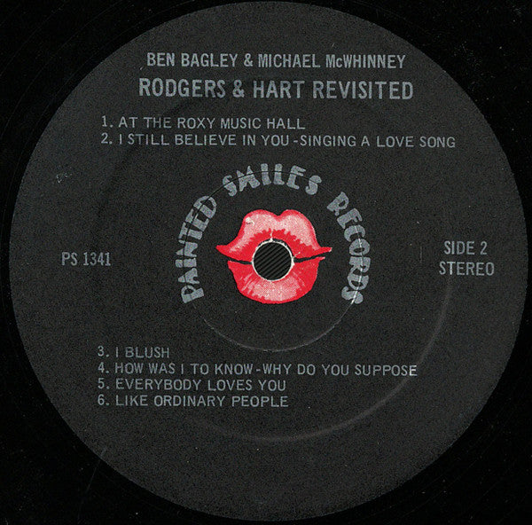 Ben Bagley & Michael McWhinney* - Rodgers and Hart Revisited - LP