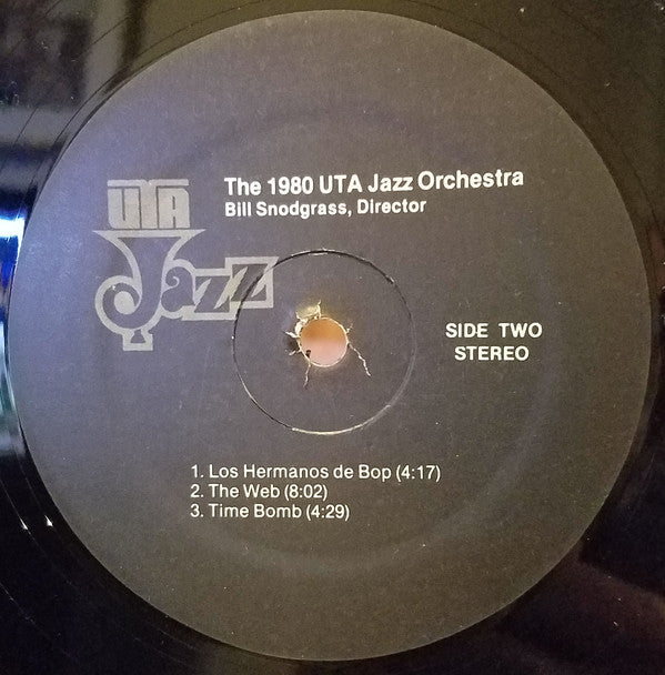 University Of Texas Jazz Orchestra - 1980 UTA Jazz Orchestra - LP