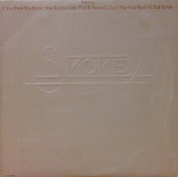 Smokey* - Smokey - LP