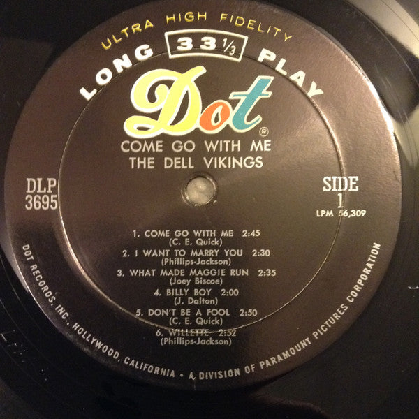 Dell Vikings* - Come Go With Me - LP