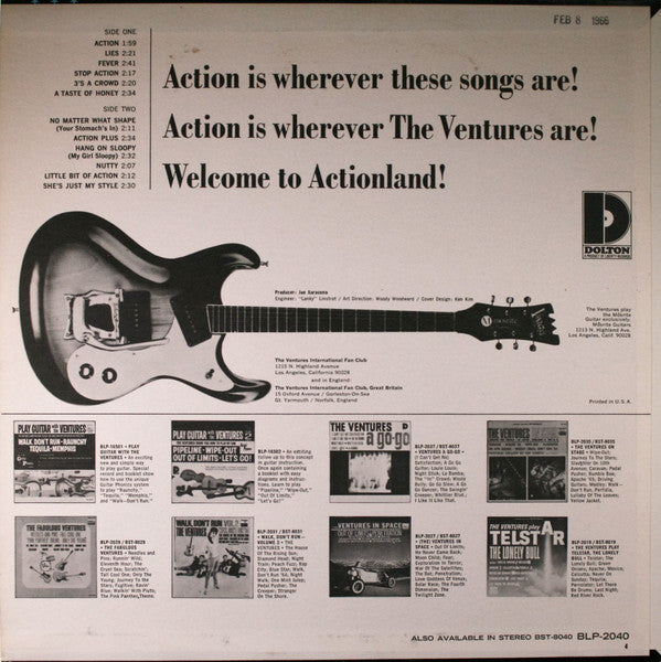 The Ventures - Where The Action Is
