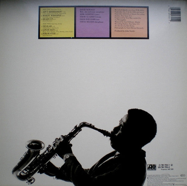 David Newman* - Heads Up - LP