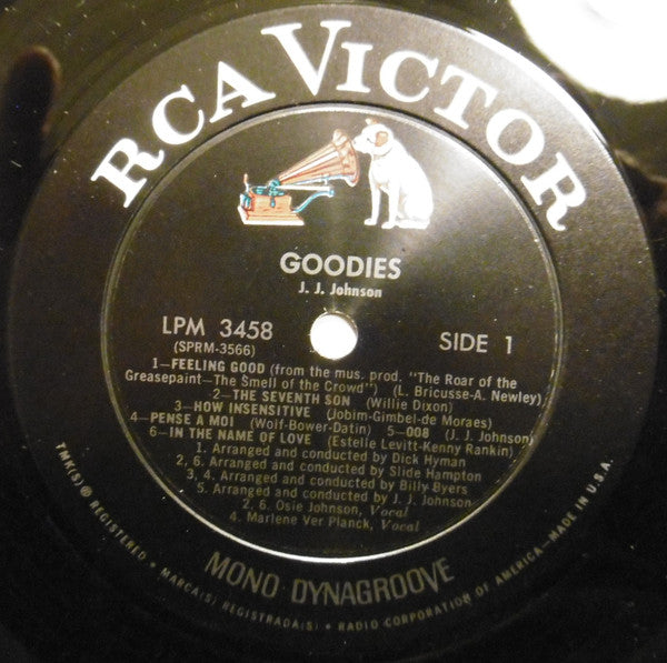 J.J. Johnson - Goodies - LP