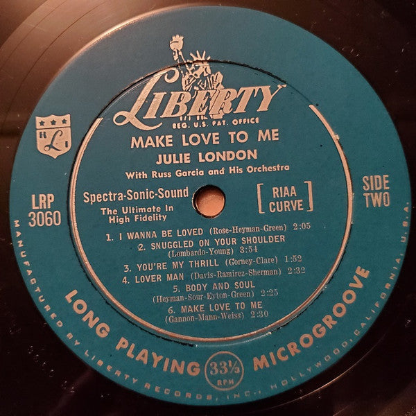Julie London - Make Love To Me - LP