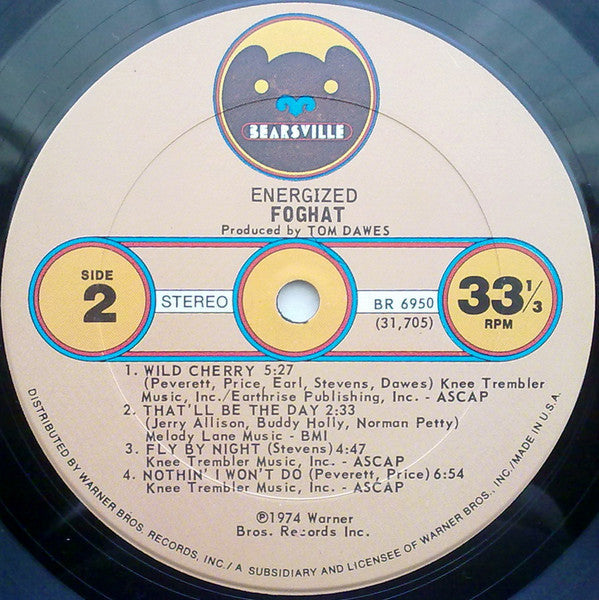 Foghat - Energized - LP