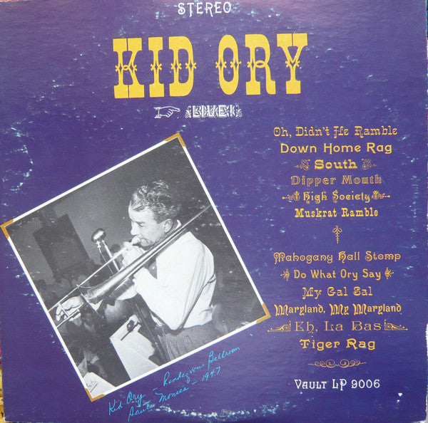 Kid Ory - Live - LP