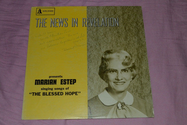 Marian Estep - The News In Revelation - LP
