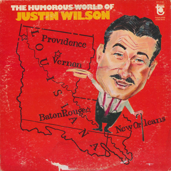 Justin Wilson - The Humorous World Of Justin Wilson - LP