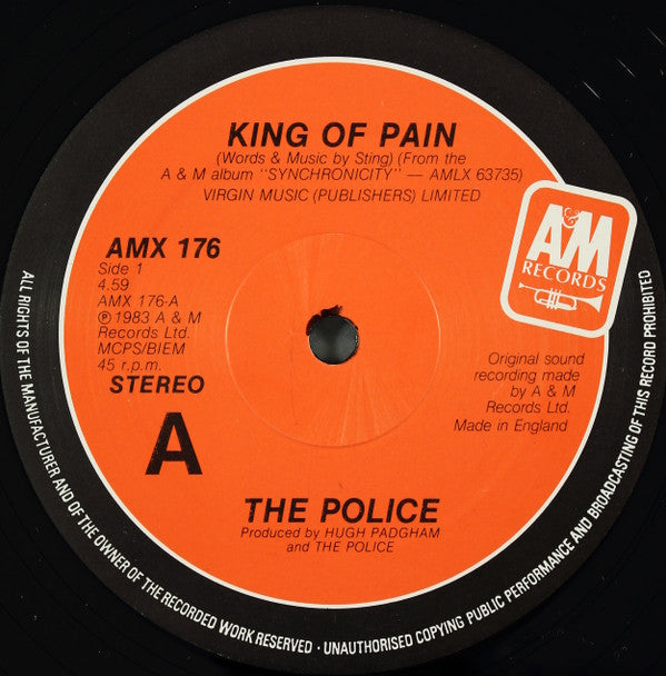 The Police - King Of Pain - LP