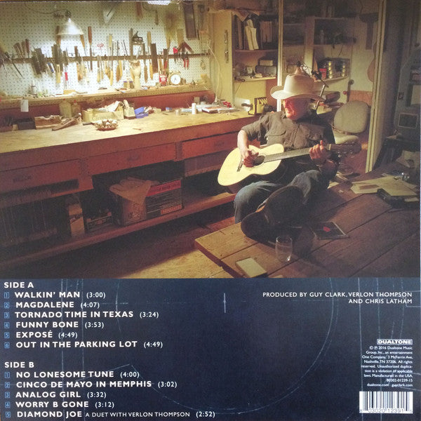Guy Clark - Workbench Songs - LP