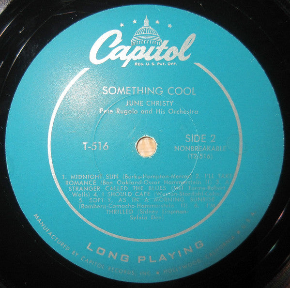 June Christy - Something Cool - LP