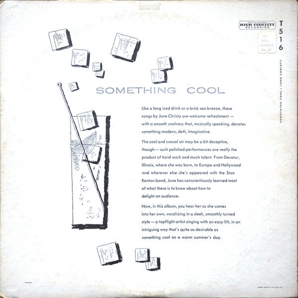 June Christy - Something Cool - LP
