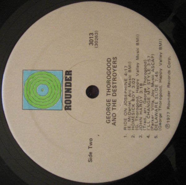 George Thorogood And The Destroyers* - George Thorogood And The Destroyers - LP