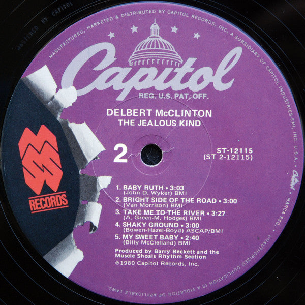 Delbert McClinton - The Jealous Kind - LP
