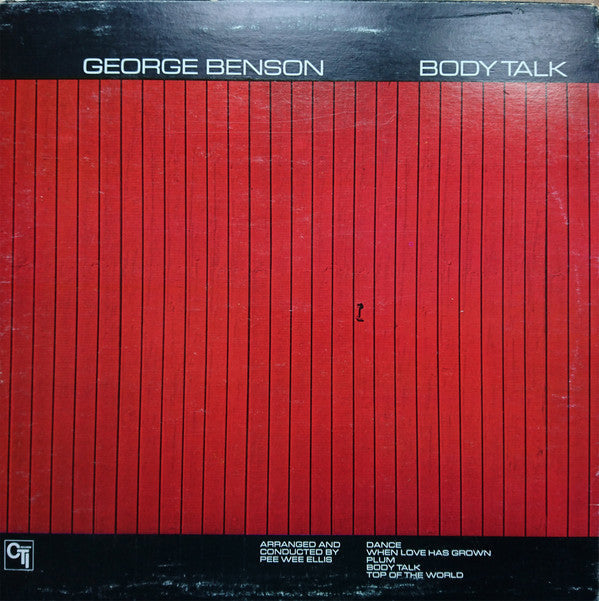 George Benson - Body Talk - LP
