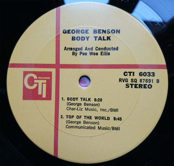George Benson - Body Talk - LP