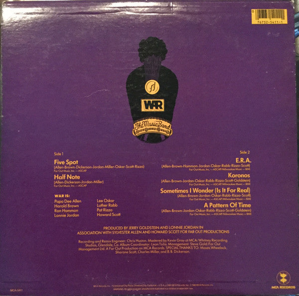 War - The Music Band - Jazz - LP