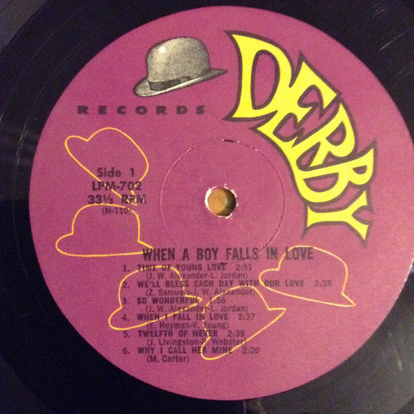 Mel Carter - When A Boy Falls In Love - LP