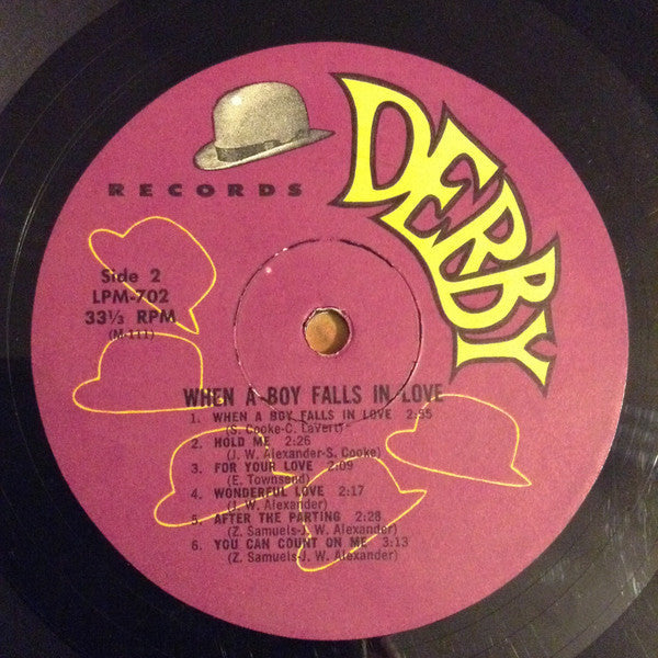 Mel Carter - When A Boy Falls In Love - LP