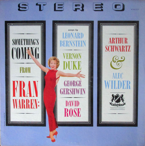 Fran Warren - Something's Coming From - LP