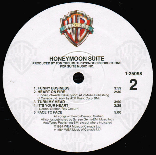 Honeymoon Suite - Honeymoon Suite - LP