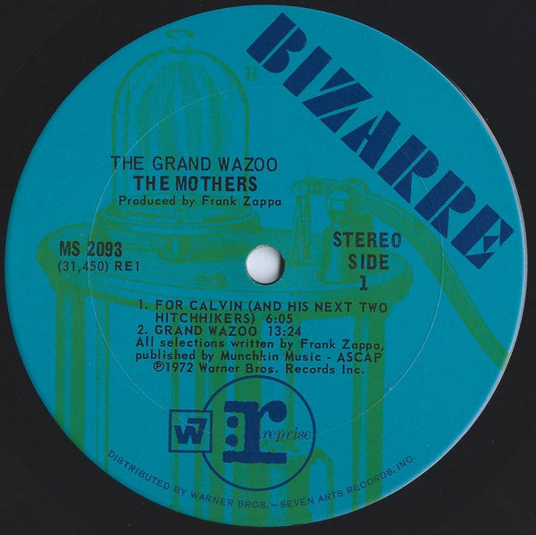 The Mothers - The Grand Wazoo - LP