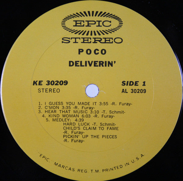 Poco (3) - Deliverin' - LP