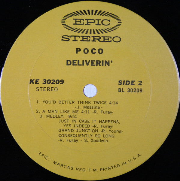 Poco (3) - Deliverin' - LP