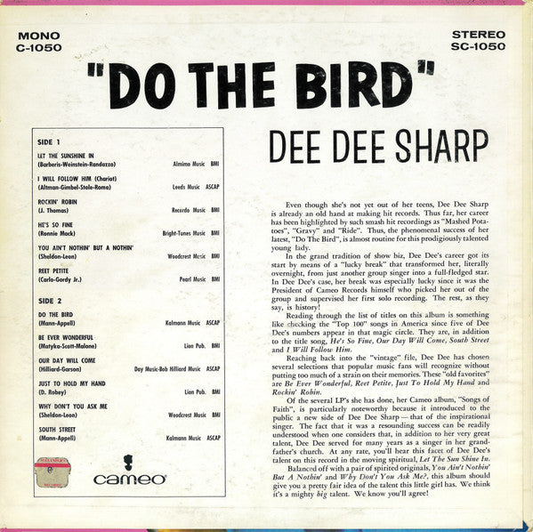 Dee Dee Sharp - Do The Bird - LP