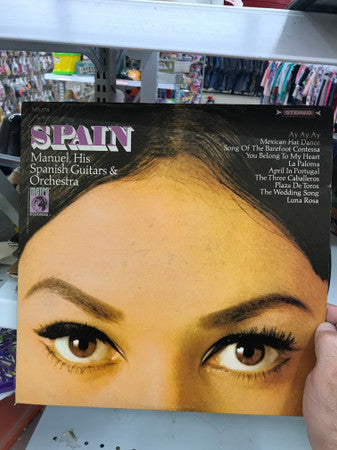 Manuel, His Spanish Guitars & Orchestra - Spain - LP