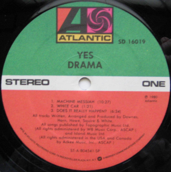 Yes - Drama - LP