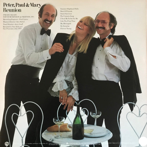 Peter, Paul & Mary - Reunion - LP