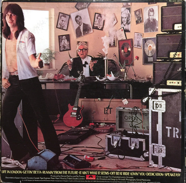 Pat Travers - Putting It Straight - LP