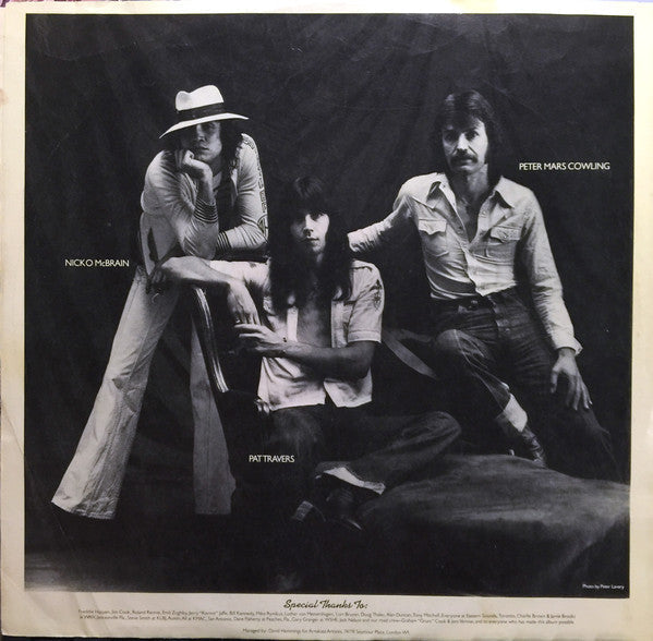 Pat Travers - Putting It Straight - LP