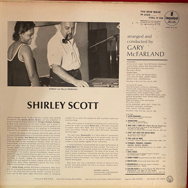 Shirley Scott - Latin Shadows - LP