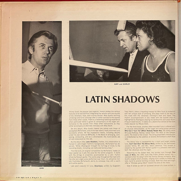 Shirley Scott - Latin Shadows - LP