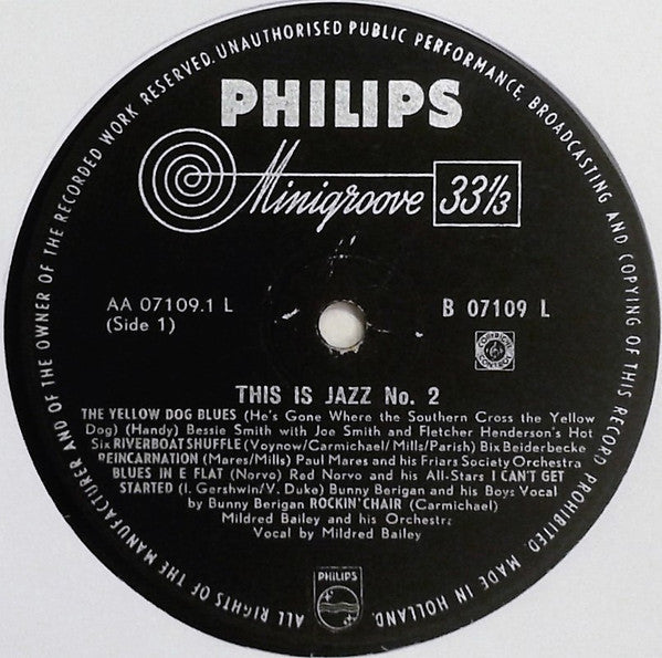 Various - This Is Jazz No. 2 - LP