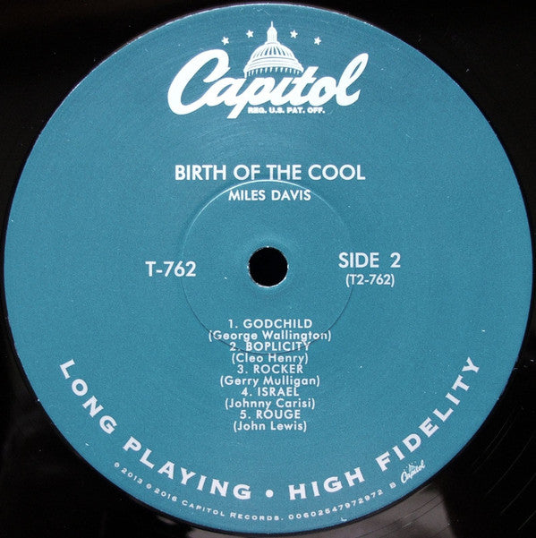 Miles Davis - Birth Of The Cool - LP