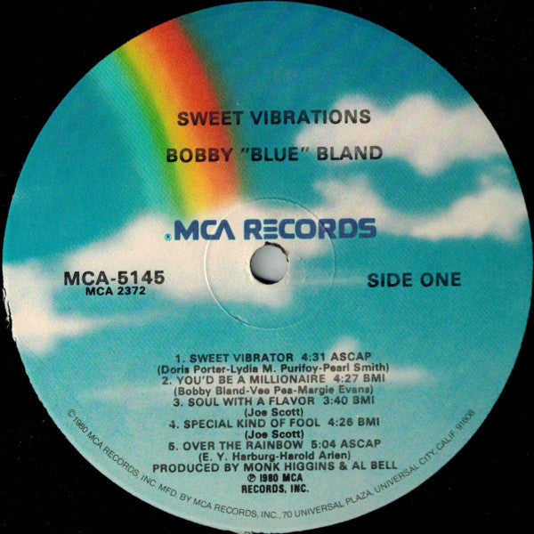 Bobby "Blue" Bland* - Sweet Vibrations - LP