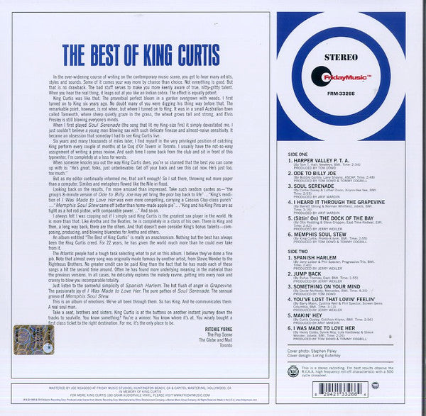 King Curtis - The Best Of King Curtis - LP