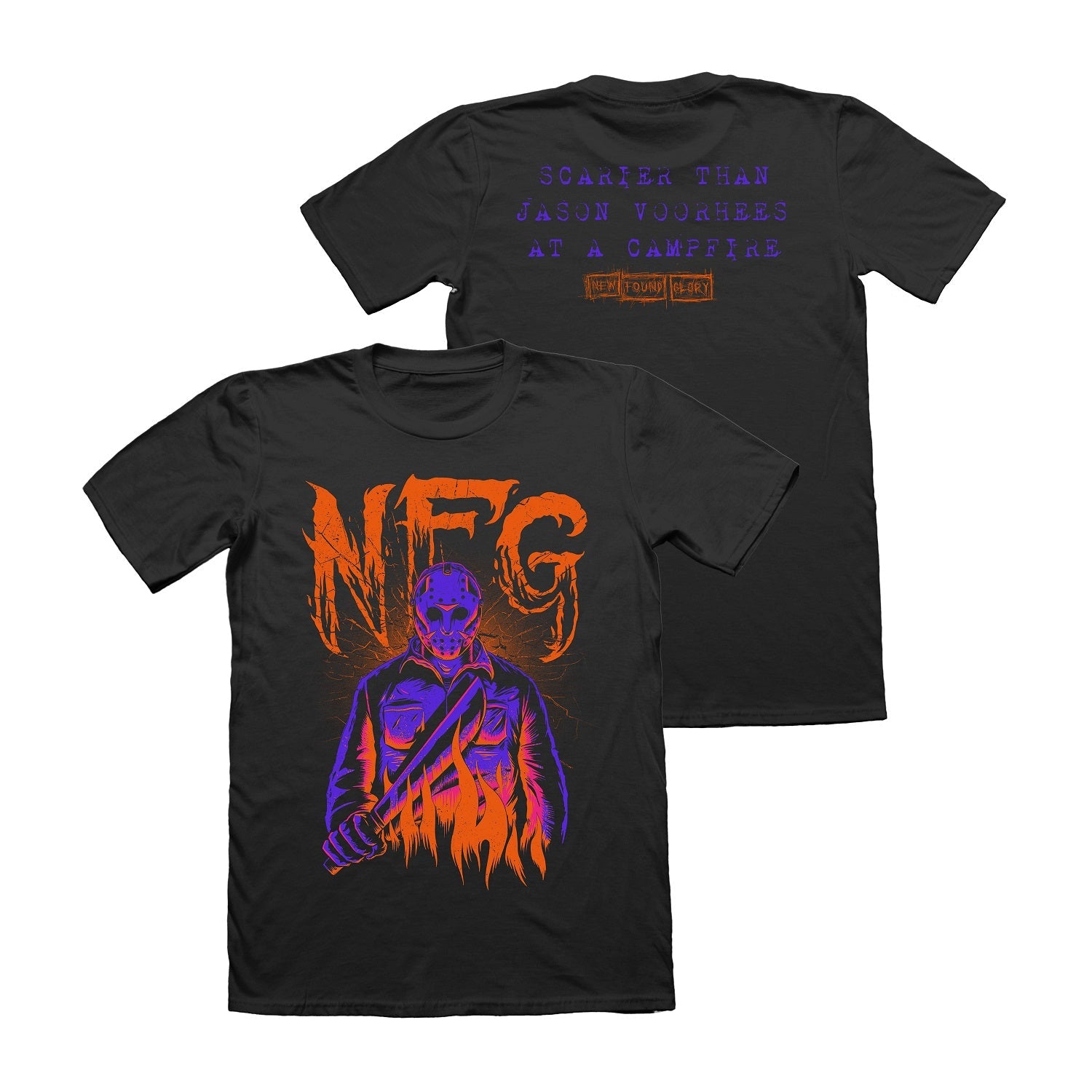 New Found Glory Scarier Than Jason Voorhees At A Campfire Black