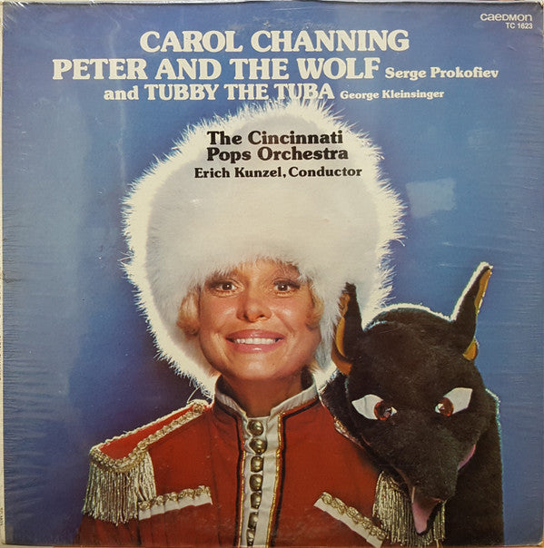 Carol Channing, Cincinnati Pops Orchestra, Erich Kunzel - Peter And The Wolf And Tubby The Tuba - LP