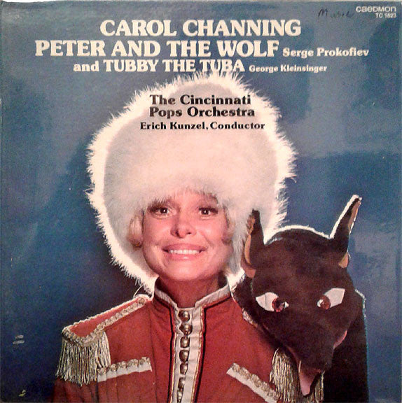 Carol Channing, Cincinnati Pops Orchestra, Erich Kunzel - Peter And The Wolf And Tubby The Tuba - LP