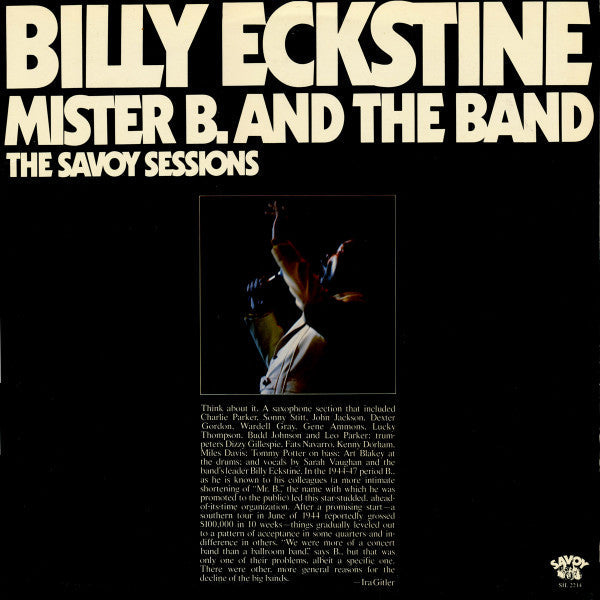 Billy Eckstine - Mister B. And The Band - LP