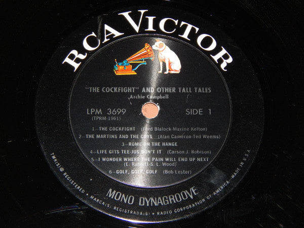 Archie Campbell - The Cockfight and Other Tall Tales - LP
