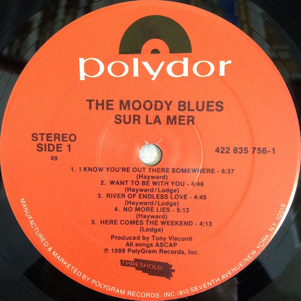 Moody Blues* - Sur La Mer - LP