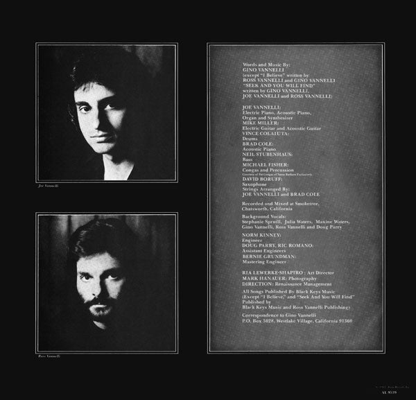 Gino Vannelli - Nightwalker - LP